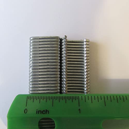 Hog Rings 9/16 Galvanized Your Choice Sharp/Blunt Poultry Upholstery (9/16 Galv BLUNT, None, 2500)