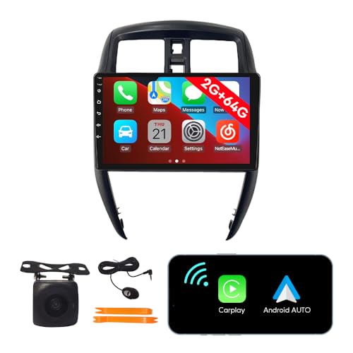 [2G 64G] Android Car Stereo FM Radio Carplay Android Auto 10.1