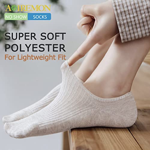 Image of No Show Athletic Socks 5-10 Pairs Hiking Running Ankle Socks For Women Cushion Low Cut Socks