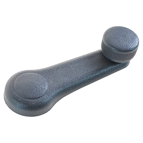 Image of TRQ Window Crank Handle Gray Compatible with 1995-2006 Hyundai Accent 1996-2000 Elantra 1999-2001 Sonata