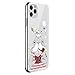 Oihxse Mode Case Compatible pour iPhone 11 Pro Max Coque Transparent Silicone Gel TPU Bumper Animal Motif Dessin Cover Ultra Mince Crystal Clear Antichoc Protection Couverture,Éléphant 1