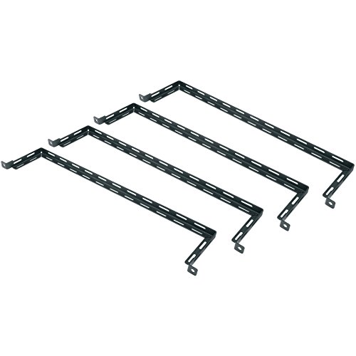 エセックスby Middle Atlantic lb-4 a-4pk L型4 "オフセットLacingバー ? 4パック