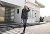 GRECERELLE Women's Winter Jumpers Knit Warm Turtle Neck Wrap Asymmetric Hem Jumper Sweater Tops with Button for Ladies (Dark Grey, S) #1
