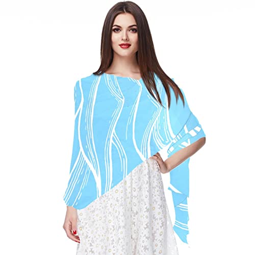 Foulard long femme mousseline style hijab fin et léger pour mariage