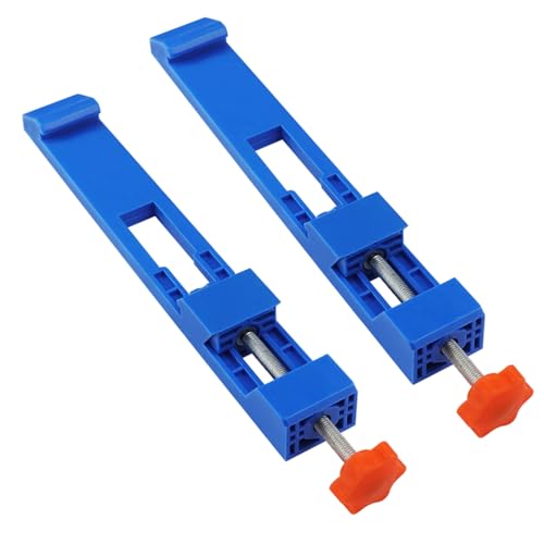 2 Pack Circular Saw Guide Rail, Track Saw Guide Rail Set for Accurate Cutting, Adjustable Fit for Saw Base Size 14-21.5CM, High-Stability Circular Saw Guide for Smooth Line Control