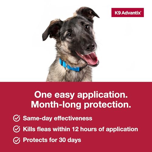 K9 Advantix Flea, Tick & Mosquito Prevention for Dogs 21-55 lbs. | Flea Drops for Large Dogs | Apply Monthly | 2 Treatments - Image 6