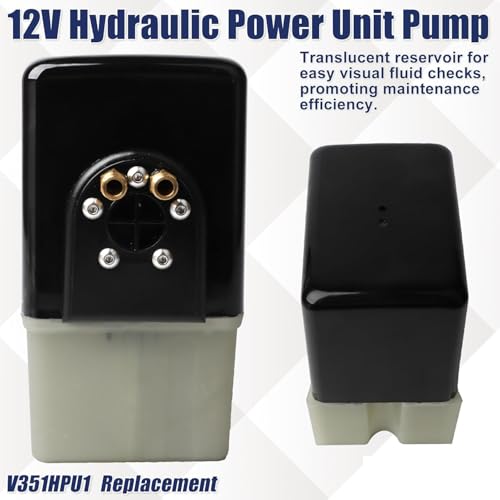 Image of New V351HPU1 Hydraulic Power Unit 12V Replacement Compatible with Yacht Marine Trim Tab Pump -HPU w / 2 Solenoid Valves