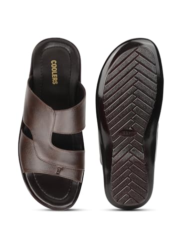 Image of Liberty Coolers COOL99 703 Casual Flat Sandal For Men With PU Sole | Stylish and Comfortable | Durable Summer Footwear for Outdoor Indoor | Lightweight Cushioned Footbed