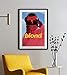 Inkvo Frank Ocean Poster Blond, Moto Blond Album Cover Music Poster, Channel, Blonde, Aesthetic Room Wall Decor, Not Framed, 11 by 17 inches, Premium Silk Art Print