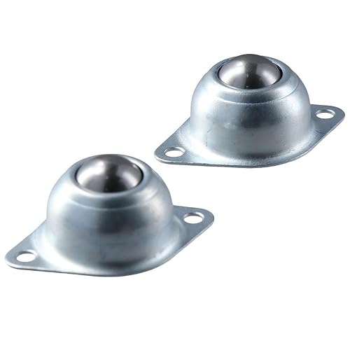 Miniatura 5 de 6 unidades de transferencia de bolas rodantes de 0.55 pulgadas, ruedas de bola de rotación de 360º, rodamientos de transferencia de capacidad de