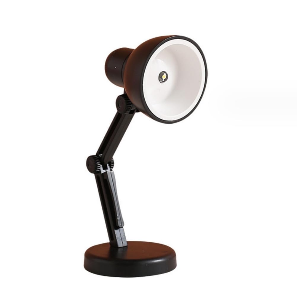 anso Adjustable Mini LED Reading Lamp Table Light Desk Lamp Ornament Desktop Decoration 10cm