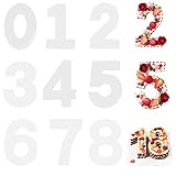 🍰Leicht zu reinigen - Nachdem die number cake backform verwendet wurde, haftet die antihaftbeschichtung nicht zu stark mit speiseresten und kann auch direkt mit wasser gewaschen werden.