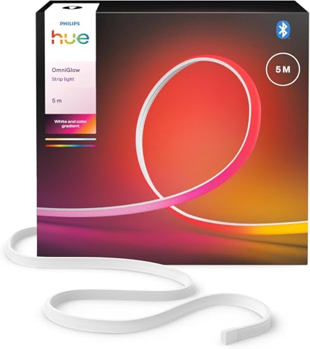 REINVENTA QUALSIASI SPAZIO INTERNO - Passa facilmente da tonalità di luce bianca brillante a colori vivaci per creare l'ambiente perfetto; queste luci intelligenti forniscono opzioni illimitate per il posizionamento e la personalizzazione