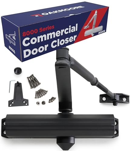 Kommerzieller robuster automatischer Türschließer, ADA UL Klasse 1 gelistet, selbstschließende Türscharniere, Türschließer, kommerzielle hohe Verkehrsfrequenz, Autotürschließer, hydraulische Feder