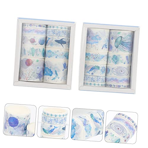 COHEALI 60 Rolos Adesivos De Fita Washi Scrapbooking De Fita Adesiva Washi Colorido Fita Washi De Pr