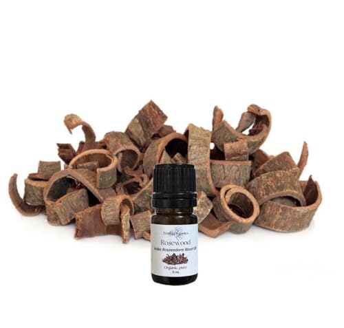 Aceite esencial de madera de rosa orgánico 5 mL