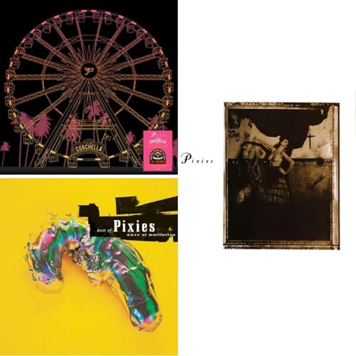 Live At Coachella 2004 (140G/Orange & Yellow Marbled LP Vinyl/Etching D-Side) & Wave Of Mutilation: Best Of Pixies & Surfer Rosa