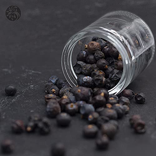 Magjo Naturals, Whole Dried Juniper Berries, Wild-Crafted, Bulk Whole Juniper Berry 1 Lb Packaged In The Usa, Great For Gin, Herbal Infusion, Cooking Meat, Seasoning Beef, Pork, Turkey Brine, Soups, Syrups And Tea, Wildcrafted (1 Pound Package) #TOP3