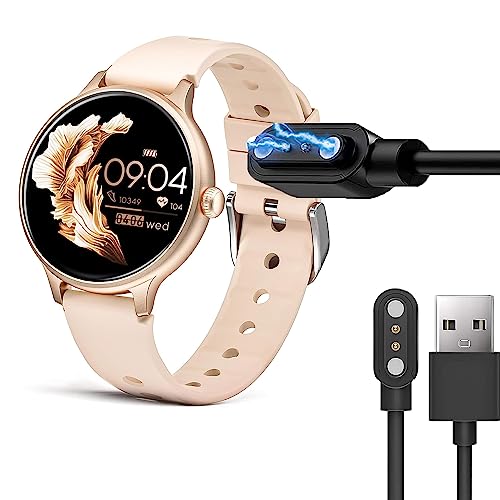 Cargador para FITVII HM58 de Lamshaw con cable magnético USB en color negro para pulsera