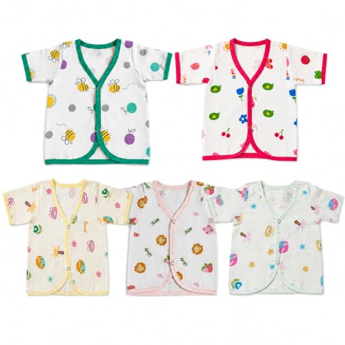 Image of V2M Cotton Jhabla New Born Baby Clothes