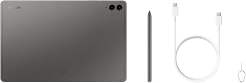 Samsung Galaxy Tab S9 FE+ Tablette, 12.4'' Wifi 128Go, S Pen inclus, Batterie longue durée, Certification IP 68, Anthracite, Version FR - 8
