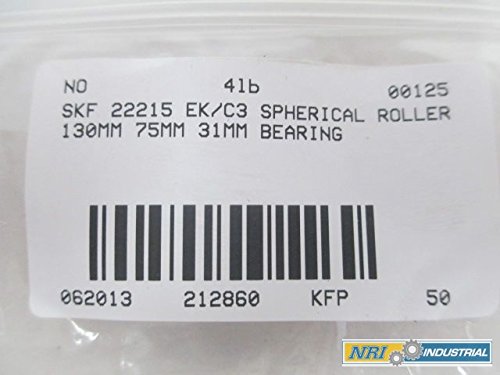 New SKF 22215 EK/C3 Spherical Roller 130MM 75MM 31MM Bearing D212860