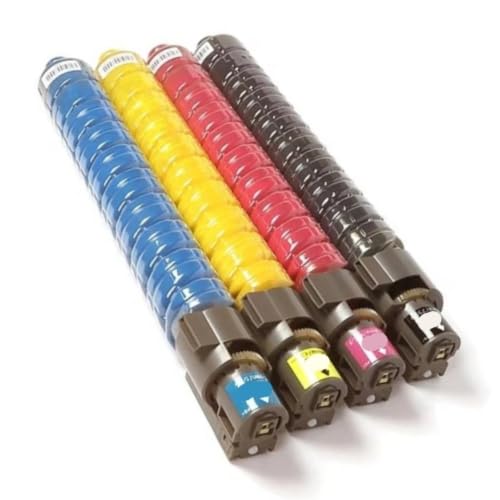 Cartouches de toner Ricoh Aficio MPC3502 haute précision CMJN pour imprimante de rechange