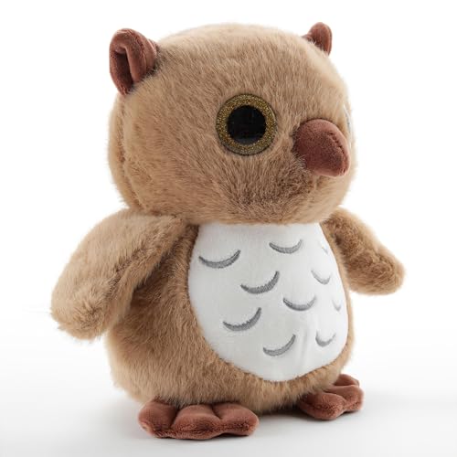 Image of Brown Owl Ultra-Soft Plush Toy for Kids Stuffed Soft Toy Fabric Cute Hug-Friendly Plush for Babies, Toddlers & Children Safe, Lightweight & Easy to Clean(35CM)