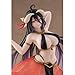 QAHEART Albedo Figures Shalltear Bloodfallen Anime Figure PVC Model Anime Girls Figure Ornaments for Fans 18CM