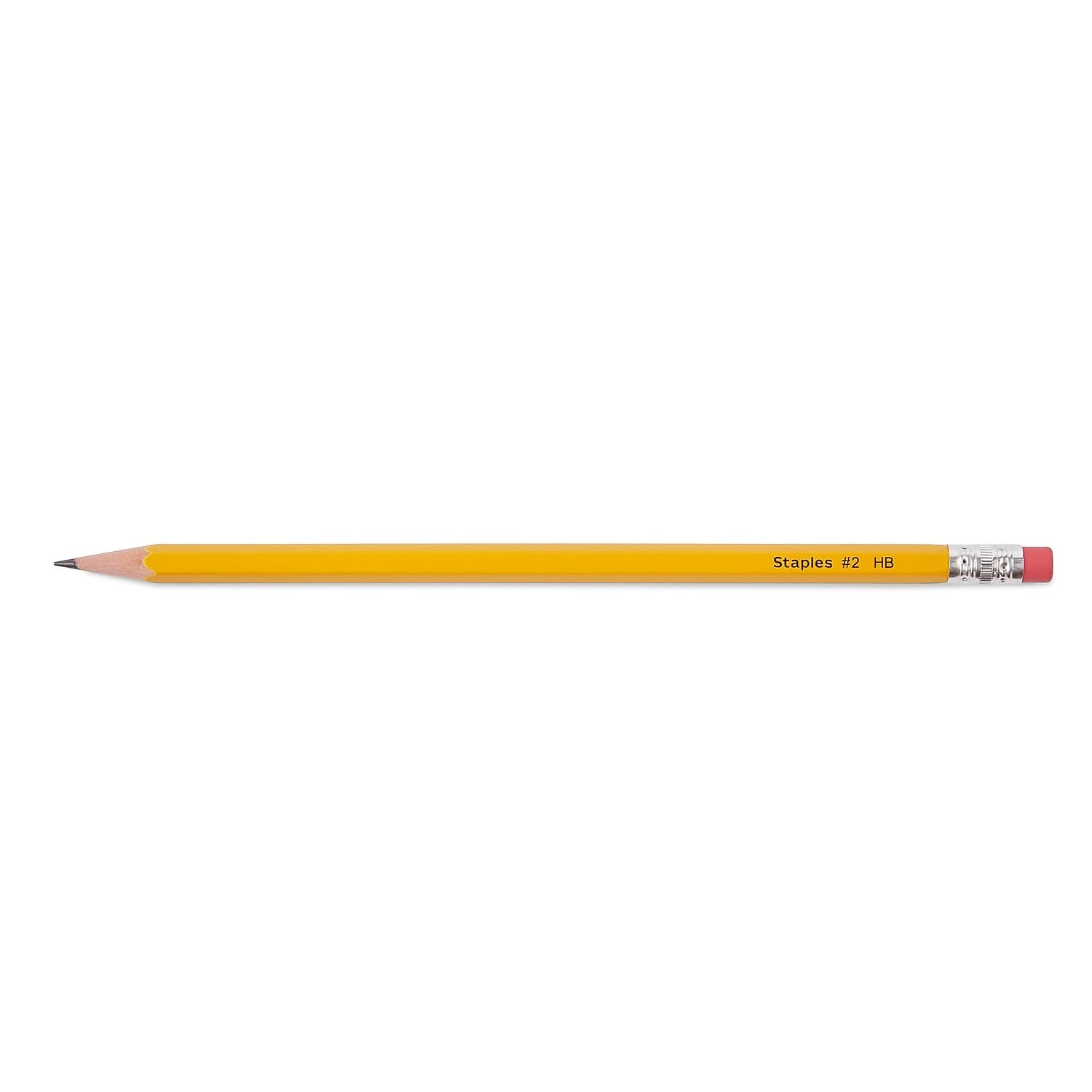 Amazon.com : STAPLES Wooden Pencil, 2.2mm, #2 Medium Lead, 8