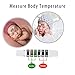 PASNOWFU Forehead Thermometer Strips,Reusable Fever Thermometer Strip,Adhesive Checking Thermometer Strip of Children/Infants/Adults/Elderly People(10pcs)
