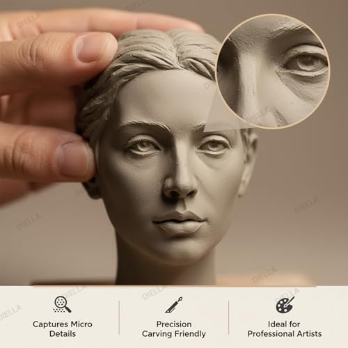Image of 2KG Natural Terracotta Clay Dough - Air Dry for Craft | Pottery & Moulding Block 2KG | Mould It Clay for Kids 3-10 Years | Drying & Molded Art Projects