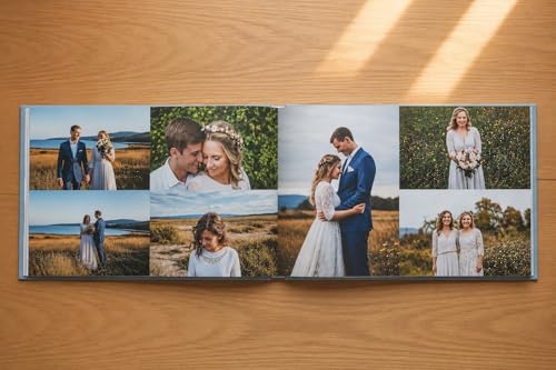 Image of Customized Photo Album (10x8 Inches | Landscape) - 24 Pages - Hard Cover Photobook - Gift for your loved ones