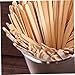 HAKIDZEL 500Pcs Heat-resistant Wood Coffee Stir Stirrers Smooth Portable Beverage Mixing Sticks for Hot Drinks and All Cup Types
