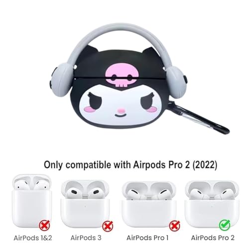 Image of YODI Case Cover for Airpods Pro|Pro 2|Airpods Pro 3|Airpods 4 Pouch, Silicone Cases with Cleaner Kit 360 Drop Protection,Shock-Resistant ((KORORMI), Airpods Pro /Pro 2)
