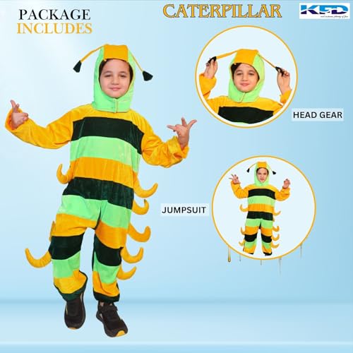 Image of Kaku Fancy Dresses Insect Costume for Kids, Ant, Grasshopper, Lady Bird, Honey Bee Costume for Boys & Girls