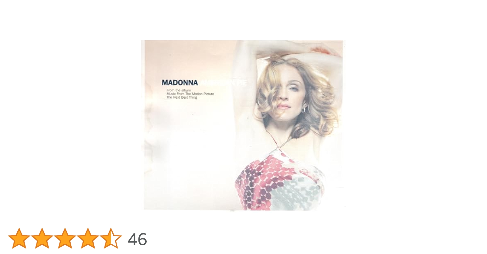 マドンナ　American Pie　紙ジャケ仕様 EU盤 CDシングル Madonna – American Pie – CD (Maxi-Single), 2000 [r1085141