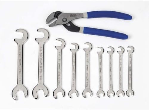 Williams JHW1108MM Metric Miniature 15° x 80° Double Head Open End Wrench, 8mm
