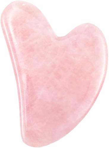 ccHuDE Piedra de Jade Natural Guasha Junta Gua Sha Raspar Masaje Junta Herramienta para Cara SPA