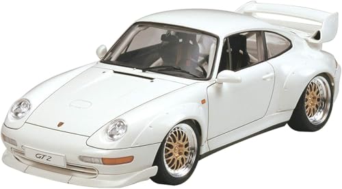Tamiya 24247 Model Car Porsche GT2 at 1:24 Scale,White