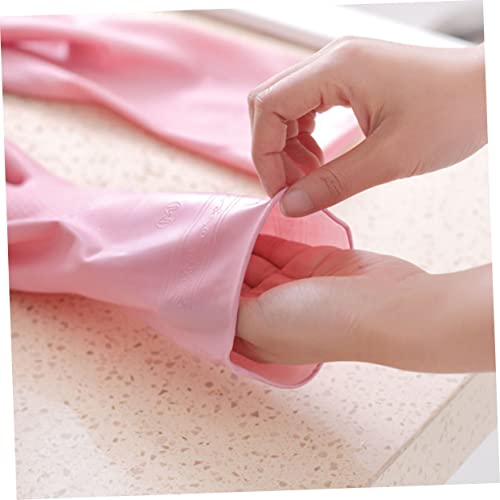 ABOOFAN 1 De Luvas Para Trabalhos Domésticos Luvas De Borracha Para Lavar Louça Luva De Limpeza Luva