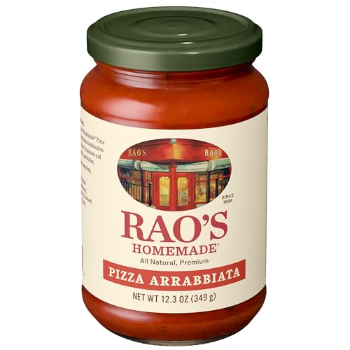 Rao's Homemade Arrabbiata Pizza Sauce Made with Italian Tomatoes, 12.3 oz