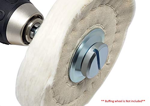 Drill Arbor Adapter Mandrel For Buffing And Grinding Wheels, 1/2-Inch Diameter #TOP2