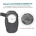 Imagen de La Bolsa de ostomía Cubre la Bolsa de ostomía de la colostomía con el cinturón elástico Ajustable de la Bolsa de ostomía Impermeable para la colostomía íletomía urostomía 31x18