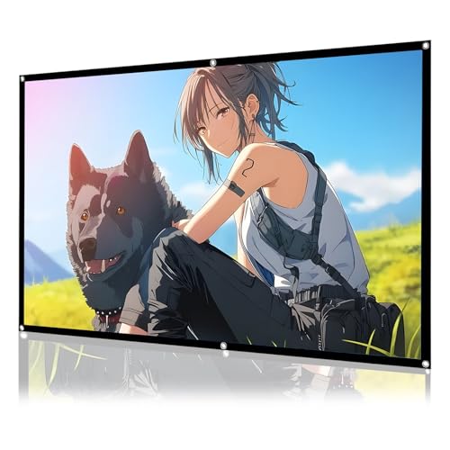 Pantalla de proyector plegable 120 pulgadas 4K