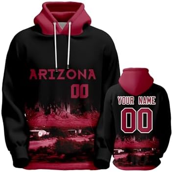 Personalized Sweatshirt for Men Women,Custom Your Own Hoodies City Line Printed Team Name Number Logo