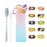 【Utilisation polyvalente et pratique】 : Avec sa capacité de 700 ml, cette gourde est idéale pour le quotidien. Elle est équipée d'une bague de verrouillage anti-fuite et d'une paille intégrée (conçue pour éviter les risques d'étouffement, adaptée à tous âges). Son goulot large facilite le remplissage, le nettoyage manuel ou le passage dans le lave-vaisselle. Grâce à son design compact, elle s'attache facilement à votre sac à dos, à votre vélo ou à votre sac de voyage : parfaite pour le travail, l'école, les sports ou les voyages.