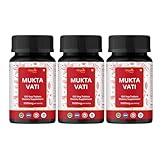 ORGANIC SPREE Mukta Vati 120 Tablets – Ayurvedic Blend – Supports Heart Health & Blood Pressure Balance* - Pack of 3