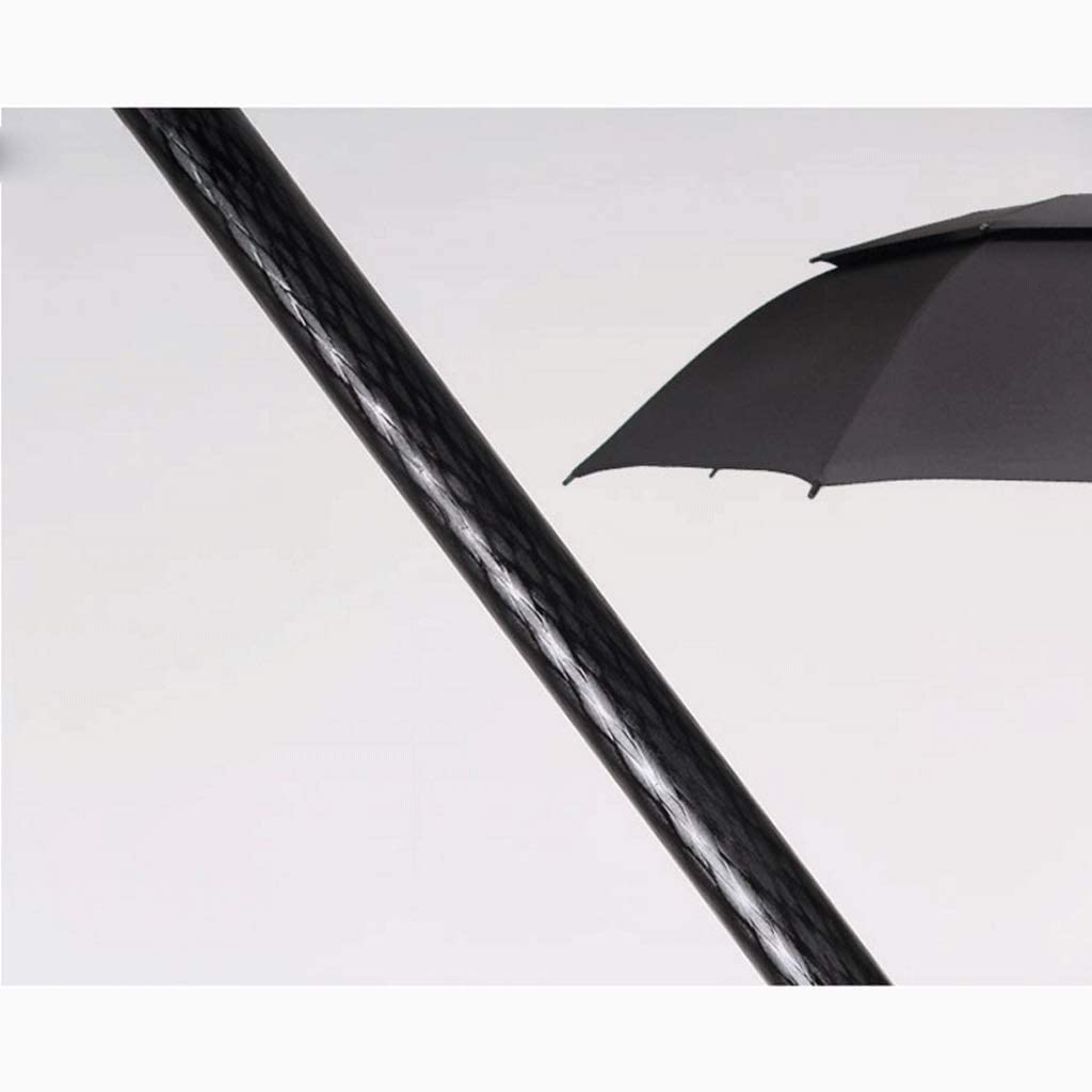 Beschichtung Gegen Golfschirm Uv. Schutz Automatischer offener doppelter Baldachin entlüfteter Sonnenregen-Regenschirm wasserdichte Stockschirme Windsicher Leicht Klassisch(Black)