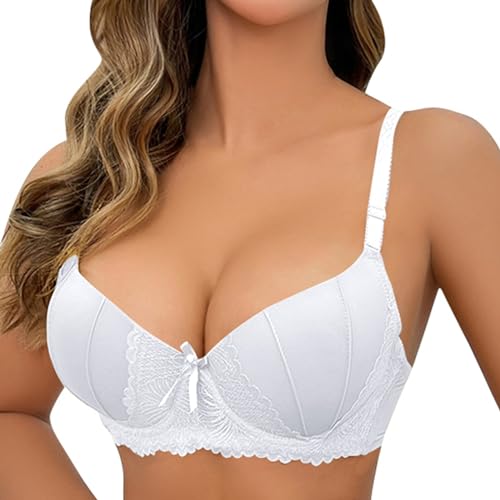 Brassière de sport push up pour petite poitrine dentelle grise taille 10